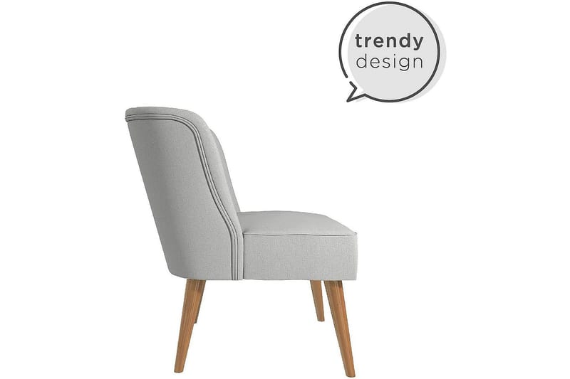 Brittany Fåtölj Ljuslinnegrå - Novogratz - Möbler - Vardagsrum - Fåtöljer - Fåtölj utan armstöd