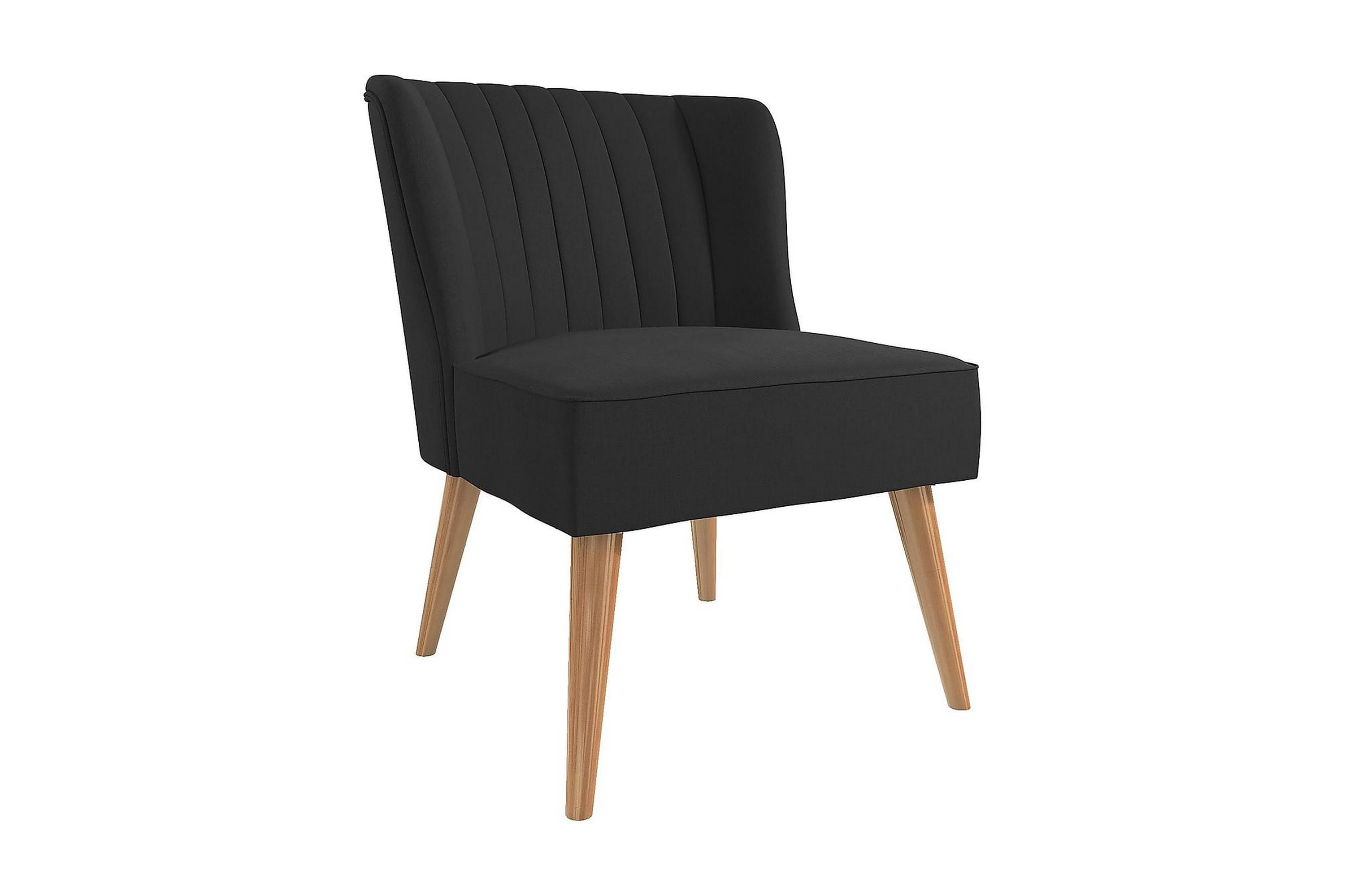 brittany fåtölj mörklinnegrå - novogratz