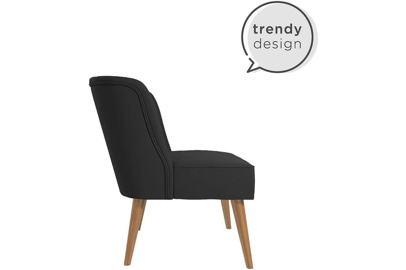 Brittany Fåtölj Mörklinnegrå - Novogratz - Möbler - Vardagsrum - Fåtöljer - Fåtölj utan armstöd