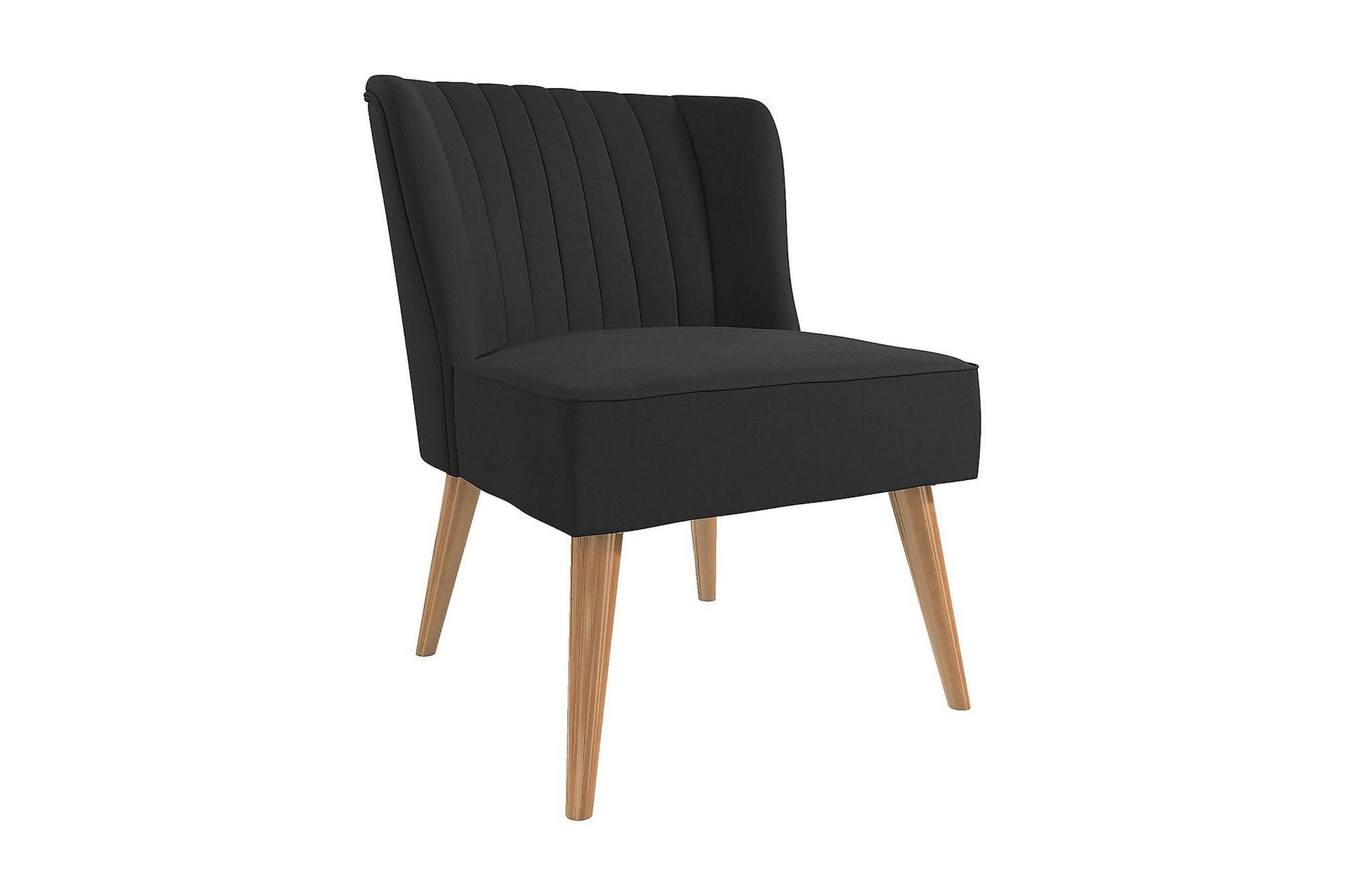 brittany fåtölj mörklinnegrå - novogratz