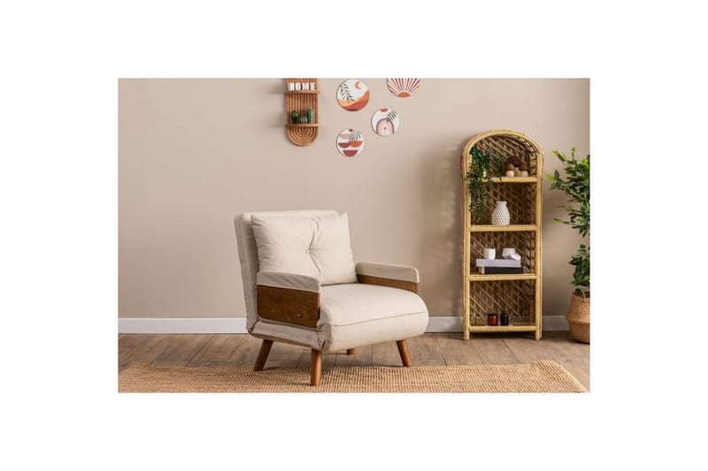 Canelo Bäddfåtölj - Cream - Möbler - Vardagsrum - Bäddsoffor