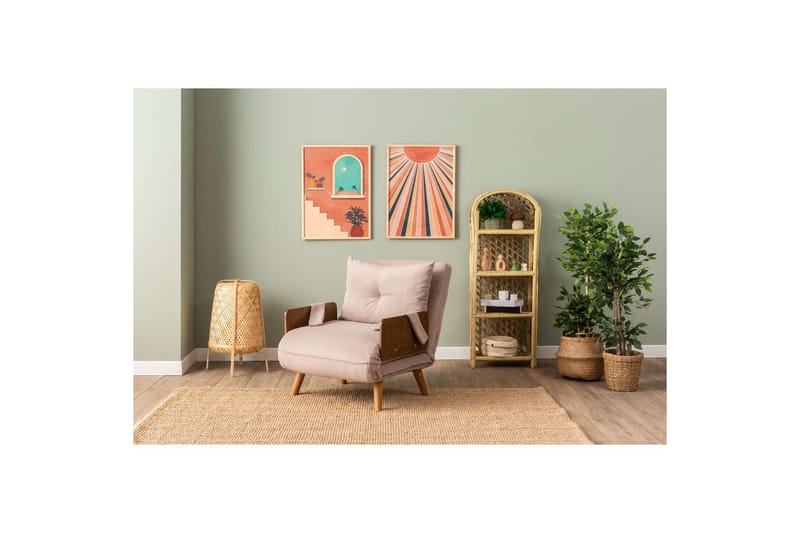 Canelo Bäddfåtölj - Mink - Möbler - Vardagsrum - Bäddsoffor