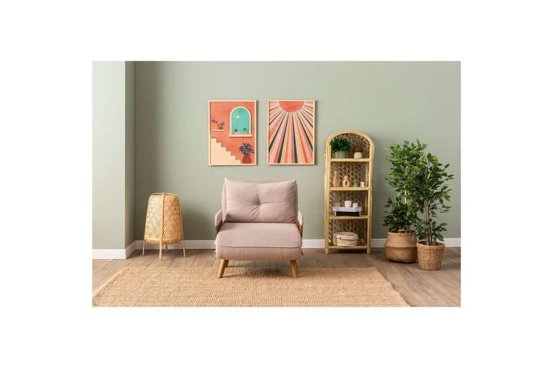 Canelo Bäddfåtölj - Mink - Möbler - Vardagsrum - Bäddsoffor