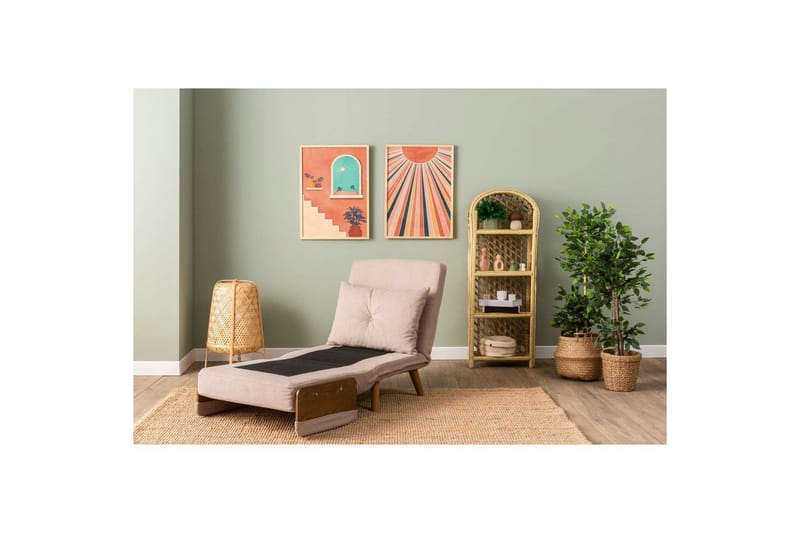 Canelo Bäddfåtölj - Mink - Möbler - Vardagsrum - Bäddsoffor