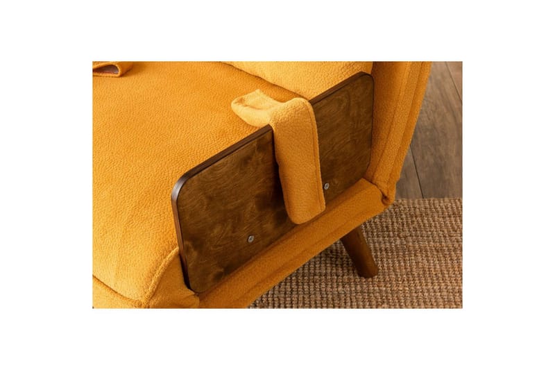 Canelo Bäddfåtölj - Senapsgul Gul - Möbler - Vardagsrum - Bäddsoffor