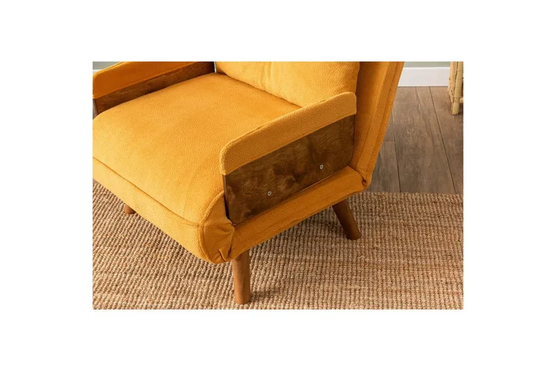 Canelo Bäddfåtölj - Senapsgul Gul - Möbler - Vardagsrum - Bäddsoffor