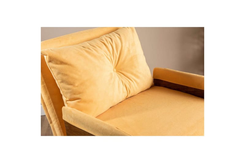 Canelo Bäddfåtölj - Senapsgul Gul - Möbler - Vardagsrum - Bäddsoffor