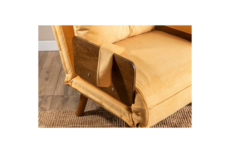 Canelo Bäddfåtölj - Senapsgul Gul - Möbler - Vardagsrum - Bäddsoffor