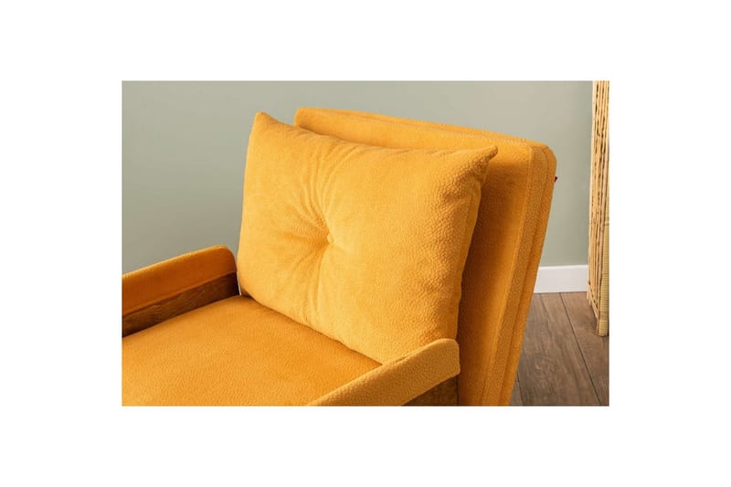 Canelo Bäddfåtölj - Senapsgul Gul - Möbler - Vardagsrum - Bäddsoffor