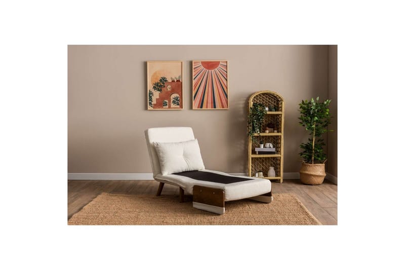 Canelo Bäddfåtölj - Vit - Möbler - Vardagsrum - Bäddsoffor