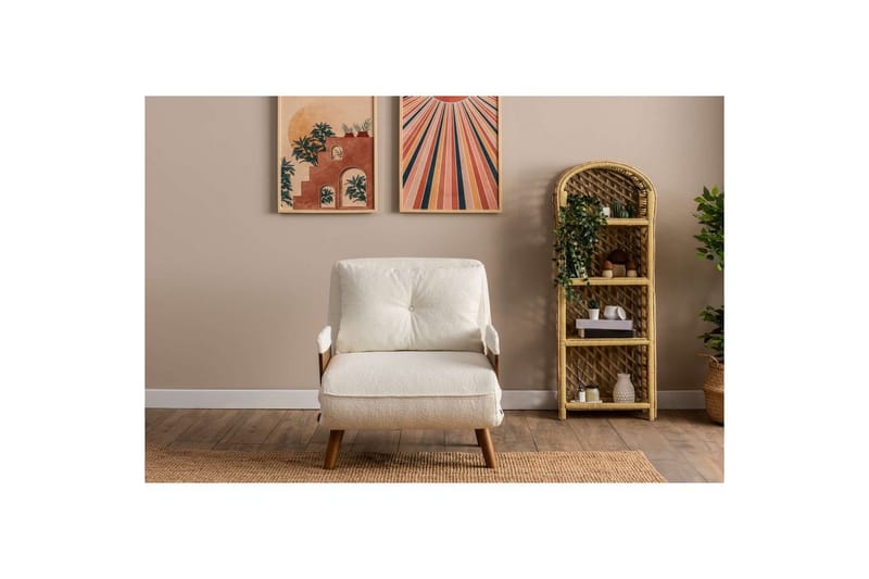 Canelo Bäddfåtölj - Vit - Möbler - Vardagsrum - Bäddsoffor