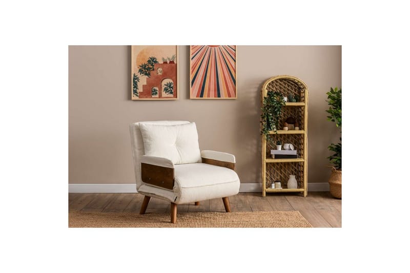 Canelo Bäddfåtölj - Vit - Möbler - Vardagsrum - Bäddsoffor
