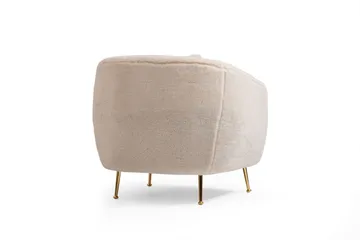 Caraquet Fåtölj - Beige - Möbler - Vardagsrum - Fåtöljer