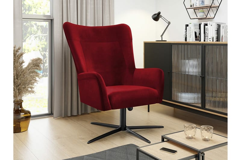 Carney Fåtölj Red - Möbler - Vardagsrum - Fåtöljer