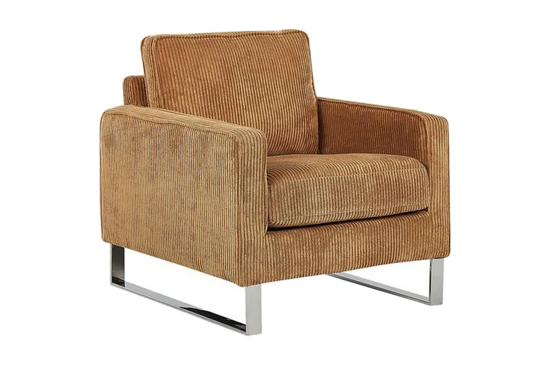 Cartland Fåtölj, Manchester/Ljusbrun