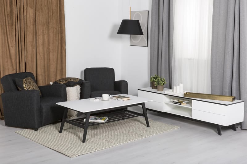 Charles Fåtölj - Mörkgrå - Möbler - Vardagsrum - Fåtöljer