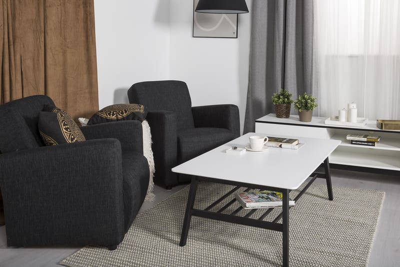 Charles Fåtölj - Mörkgrå - Möbler - Vardagsrum - Fåtöljer