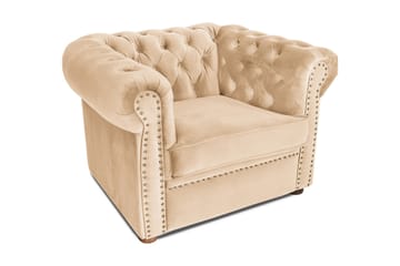 CHESTERFIELD DELUXE Fåtölj Beige