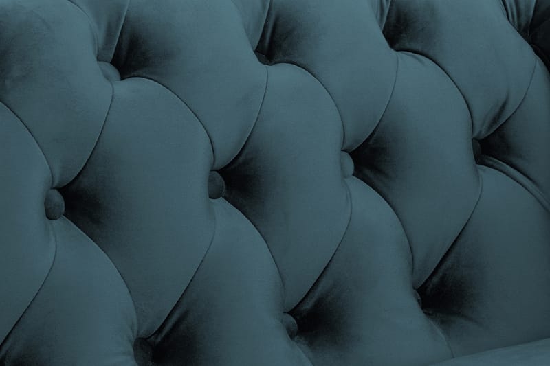 CHESTERFIELD DELUXE Fåtölj Blå - Möbler - Vardagsrum - Fåtöljer - Chesterfield fåtölj