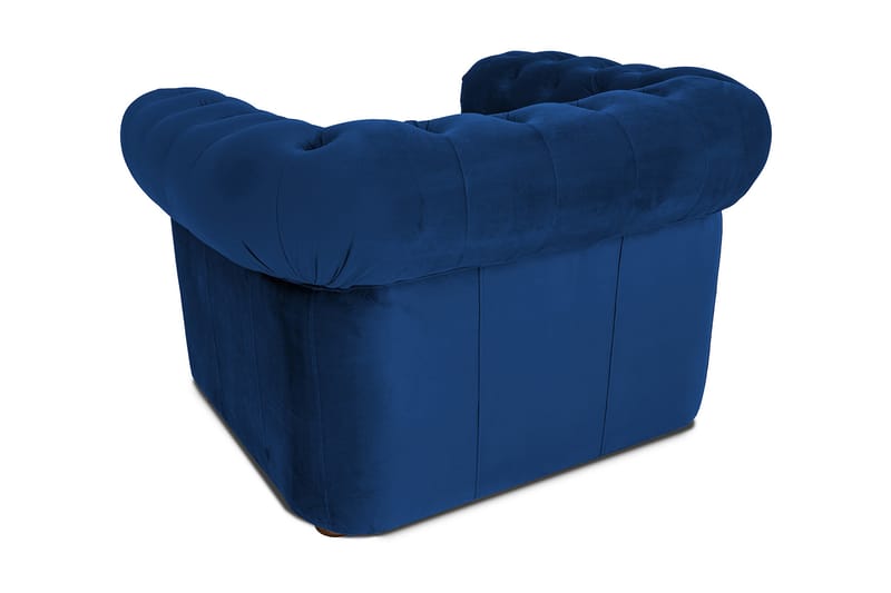 CHESTERFIELD DELUXE Fåtölj Mörkblå - Möbler - Vardagsrum - Fåtöljer - Chesterfield fåtölj