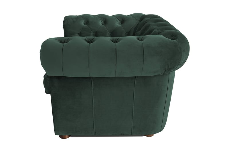 CHESTERFIELD DELUXE Fåtölj Mörkgrön - Möbler - Vardagsrum - Fåtöljer - Chesterfield fåtölj