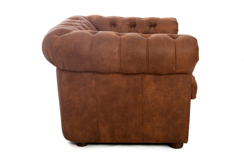 CHESTERFIELD DELUXE Fåtölj Brun - Möbler - Vardagsrum - Fåtöljer - Chesterfield fåtölj