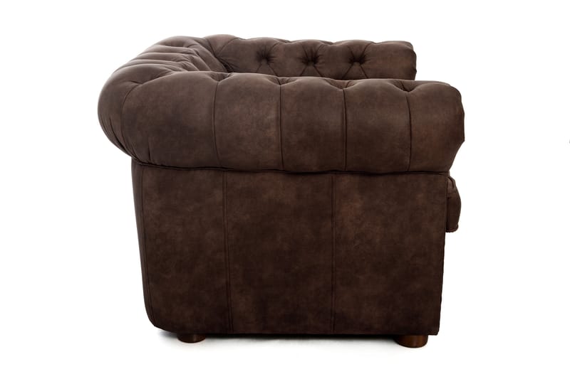 CHESTERFIELD DELUXE Fåtölj Mörkbrun - Möbler - Vardagsrum - Fåtöljer - Chesterfield fåtölj