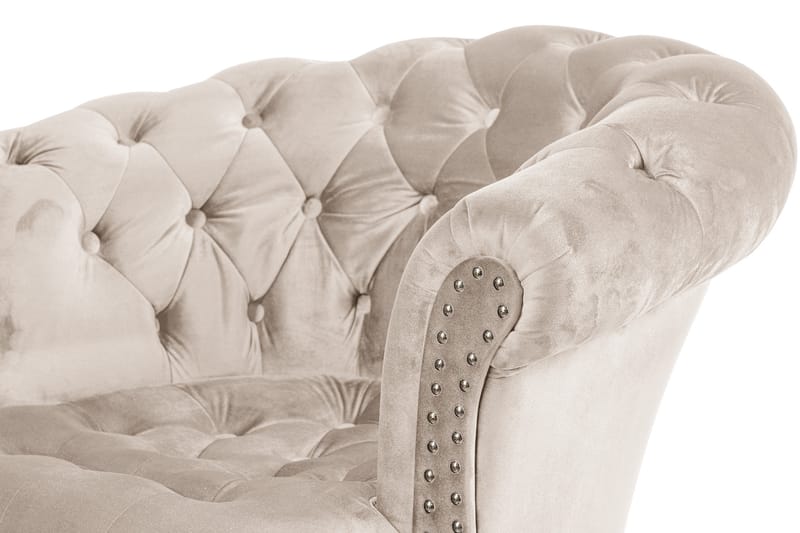 Chesterfield Ludo Fåtölj Beige - Möbler - Vardagsrum - Fåtöljer - Chesterfield fåtölj
