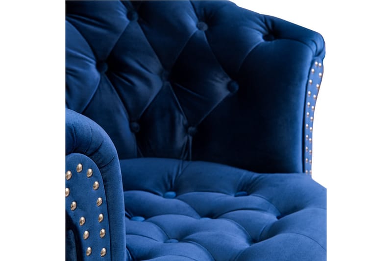 Chesterfield Ludo Fåtölj Blå - Möbler - Vardagsrum - Fåtöljer - Chesterfield fåtölj