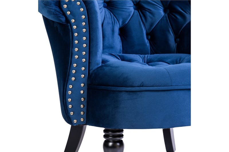 Chesterfield Ludo Fåtölj Blå - Möbler - Vardagsrum - Fåtöljer - Chesterfield fåtölj