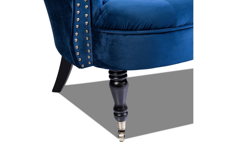 Chesterfield Ludo Fåtölj Blå - Möbler - Vardagsrum - Fåtöljer - Chesterfield fåtölj