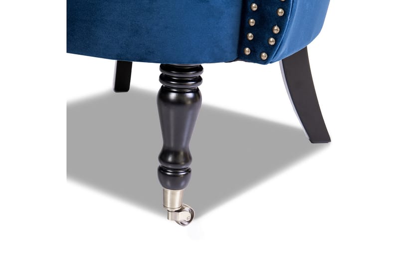 Chesterfield Ludo Fåtölj Blå - Möbler - Vardagsrum - Fåtöljer - Chesterfield fåtölj