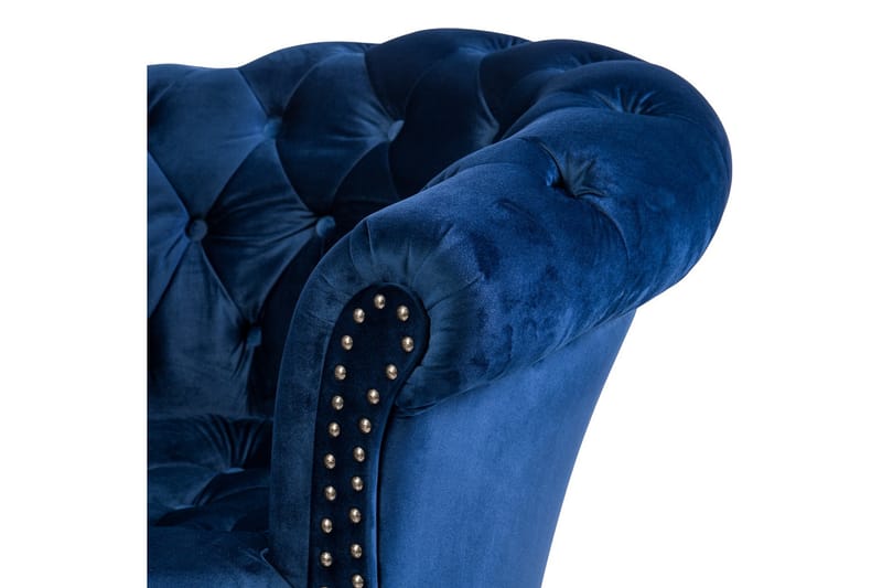 Chesterfield Ludo Fåtölj Blå - Möbler - Vardagsrum - Fåtöljer - Chesterfield fåtölj