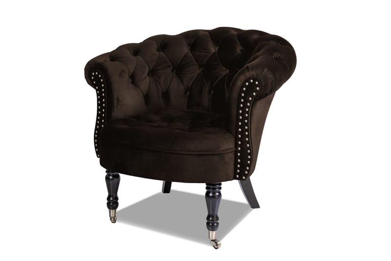 Chesterfield Ludo Fåtölj Brun - Möbler - Vardagsrum - Fåtöljer - Chesterfield fåtölj