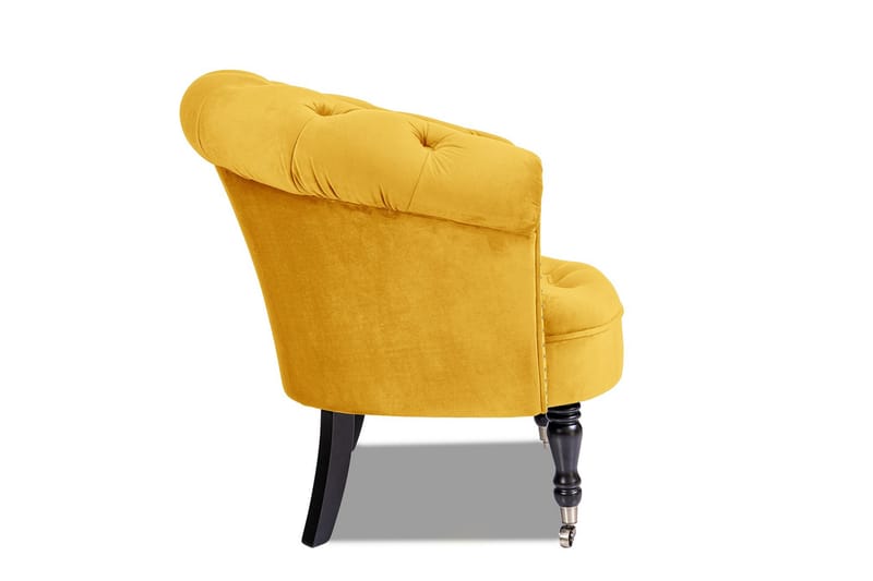 Chesterfield Ludo Fåtölj Gul - Möbler - Vardagsrum - Fåtöljer - Chesterfield fåtölj