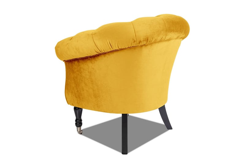 Chesterfield Ludo Fåtölj Gul - Möbler - Vardagsrum - Fåtöljer - Chesterfield fåtölj