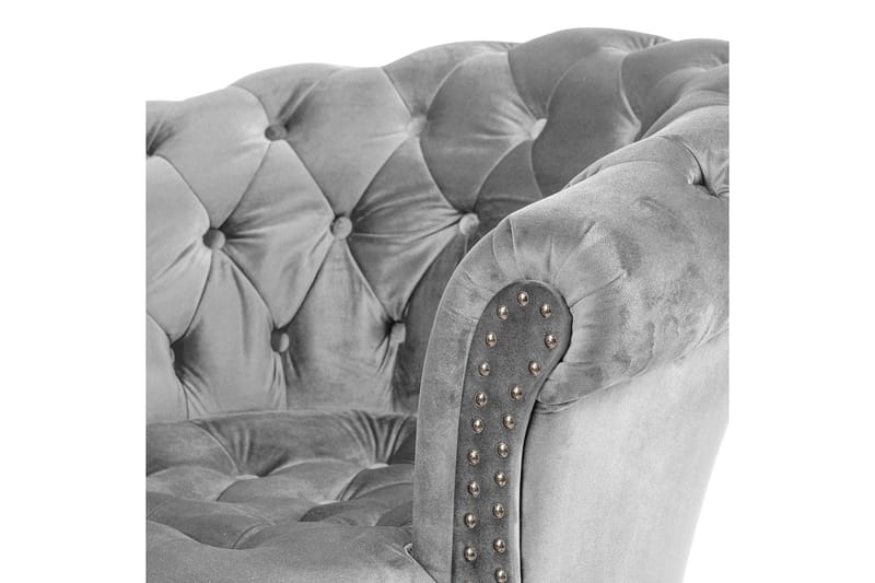 Chesterfield Ludo Fåtölj Ljusgrå - Möbler - Vardagsrum - Fåtöljer - Chesterfield fåtölj