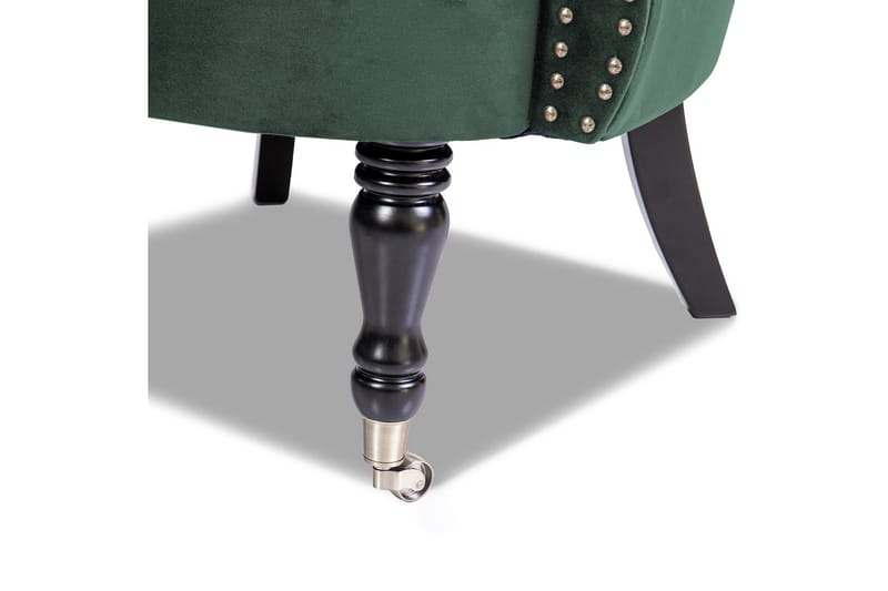 Chesterfield Ludo Fåtölj Mörkgrön - Möbler - Vardagsrum - Fåtöljer - Chesterfield fåtölj
