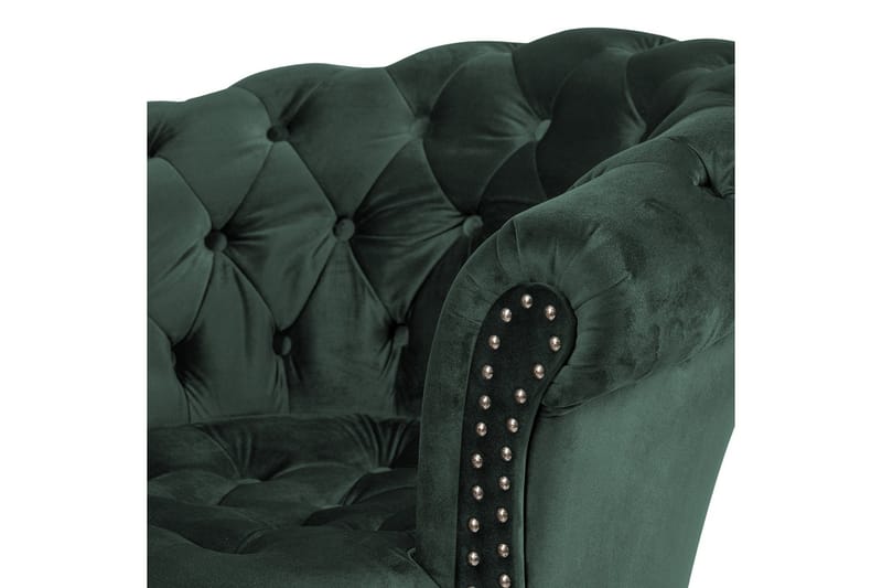 Chesterfield Ludo Fåtölj Mörkgrön - Möbler - Vardagsrum - Fåtöljer - Chesterfield fåtölj