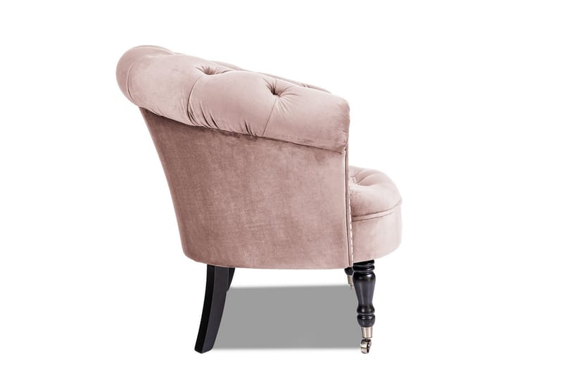 Chesterfield Ludo Fåtölj Rosa - Möbler - Vardagsrum - Fåtöljer - Chesterfield fåtölj