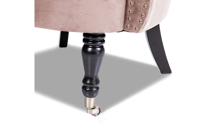Chesterfield Ludo Fåtölj Rosa - Möbler - Vardagsrum - Fåtöljer - Chesterfield fåtölj
