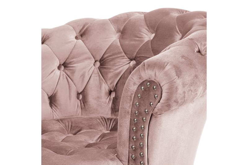 Chesterfield Ludo Fåtölj Rosa - Möbler - Vardagsrum - Fåtöljer - Chesterfield fåtölj