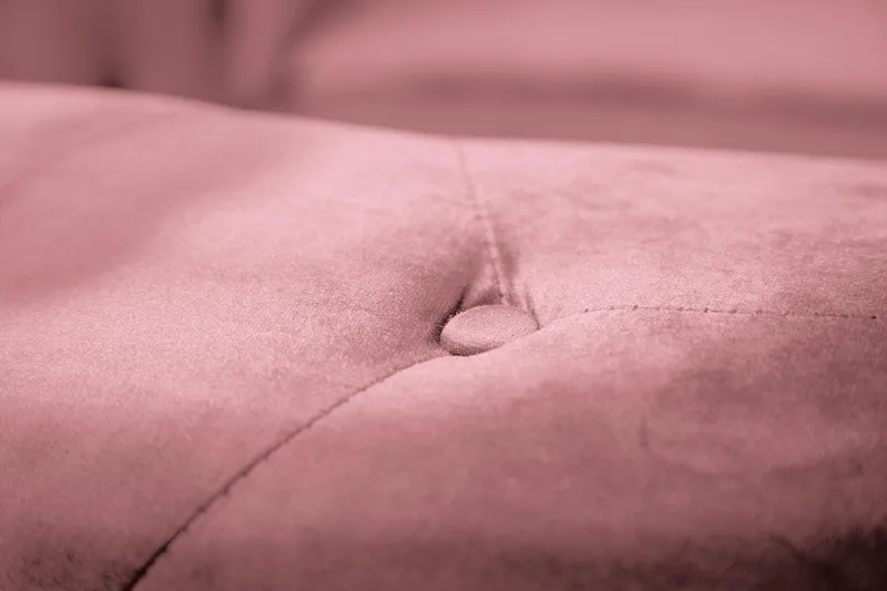 Chesterfield Lyx Fåtölj - Rosa Sammet - Möbler - Vardagsrum - Fåtöljer - Chesterfield fåtölj