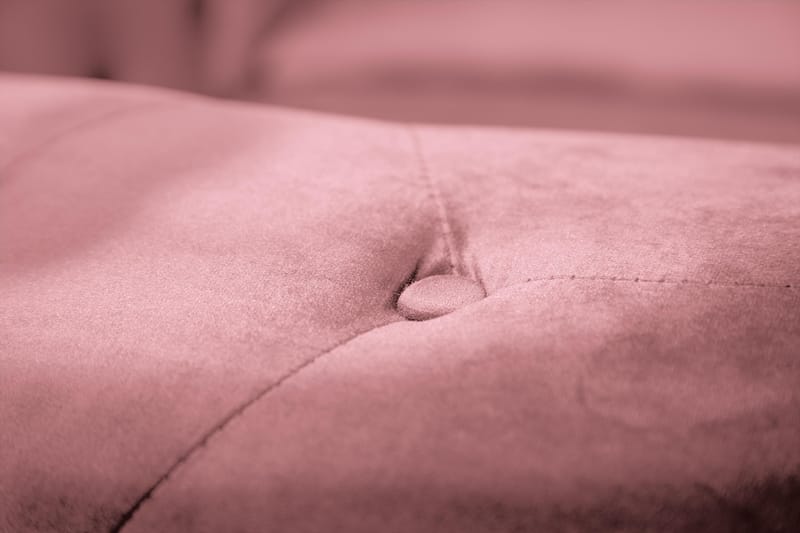 Chesterfield Lyx Fåtölj - Rosa Sammet - Möbler - Vardagsrum - Fåtöljer - Chesterfield fåtölj
