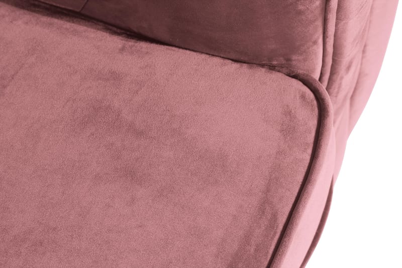 Chesterfield Lyx Fåtölj - Rosa Sammet - Möbler - Vardagsrum - Fåtöljer - Chesterfield fåtölj