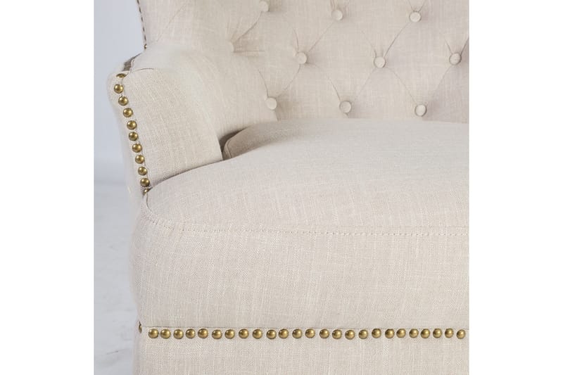 Fåtölj Holmes 79x85xh98 cm Beige - Möbler - Vardagsrum - Fåtöljer - Chesterfield fåtölj