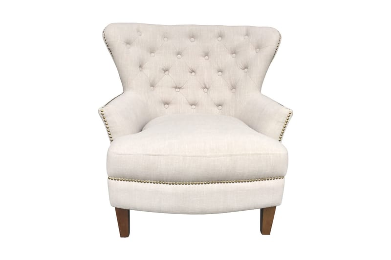 Fåtölj Holmes 79x85xh98 cm Beige - Möbler - Vardagsrum - Fåtöljer - Chesterfield fåtölj
