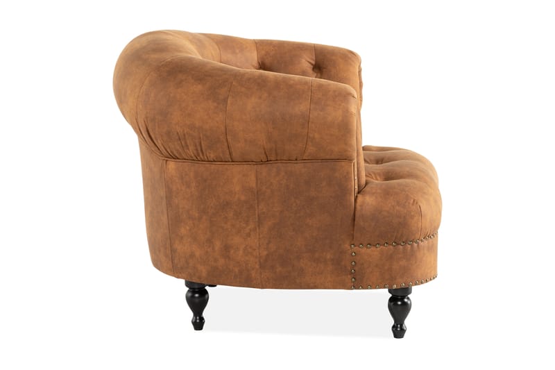 MOSLANDER Fåtölj Beige - Möbler - Vardagsrum - Fåtöljer - Chesterfield fåtölj