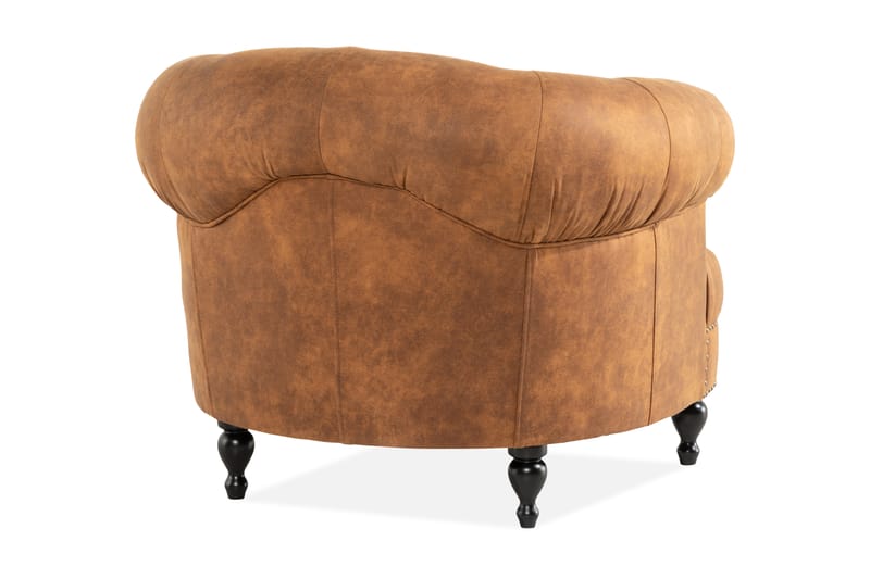 MOSLANDER Fåtölj Beige - Möbler - Vardagsrum - Fåtöljer - Chesterfield fåtölj