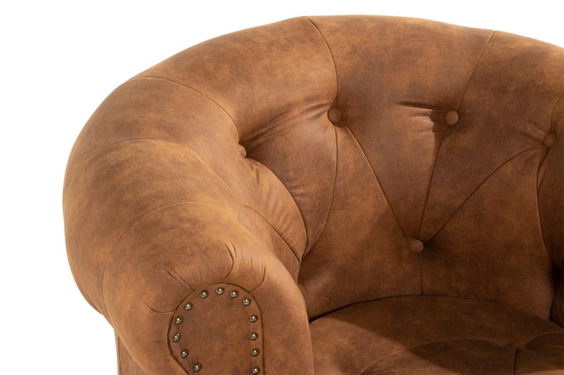 MOSLANDER Fåtölj Beige - Möbler - Vardagsrum - Fåtöljer - Chesterfield fåtölj